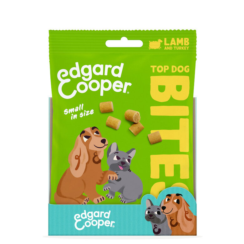 Edgard & Cooper Snacks Mini de Borrego e Peru para cães, , large image number null